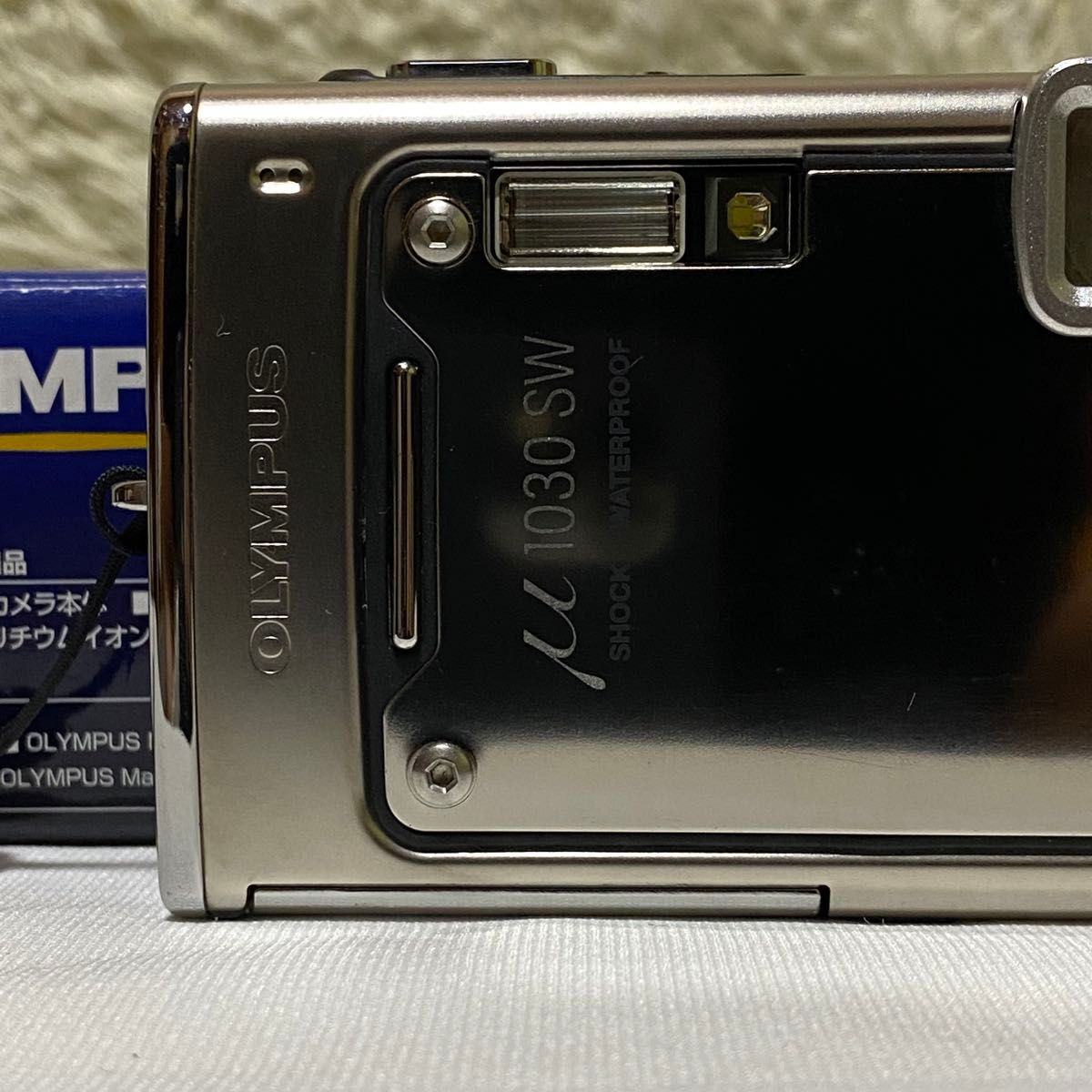 動作確認済み OLYMPUS デジタルカメラ μ1030SW シルバー 付属品 動作確認済み OLYMPUS デジタルカメラ μ1030SW シルバー 付属品