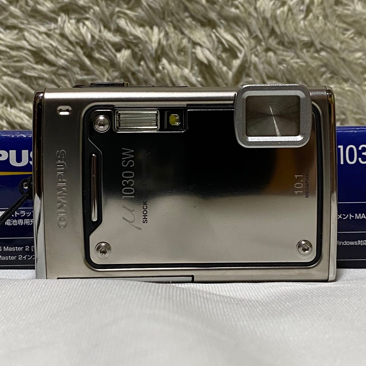 動作確認済み OLYMPUS デジタルカメラ μ1030SW シルバー 付属品 動作確認済み OLYMPUS デジタルカメラ μ1030SW シルバー 付属品