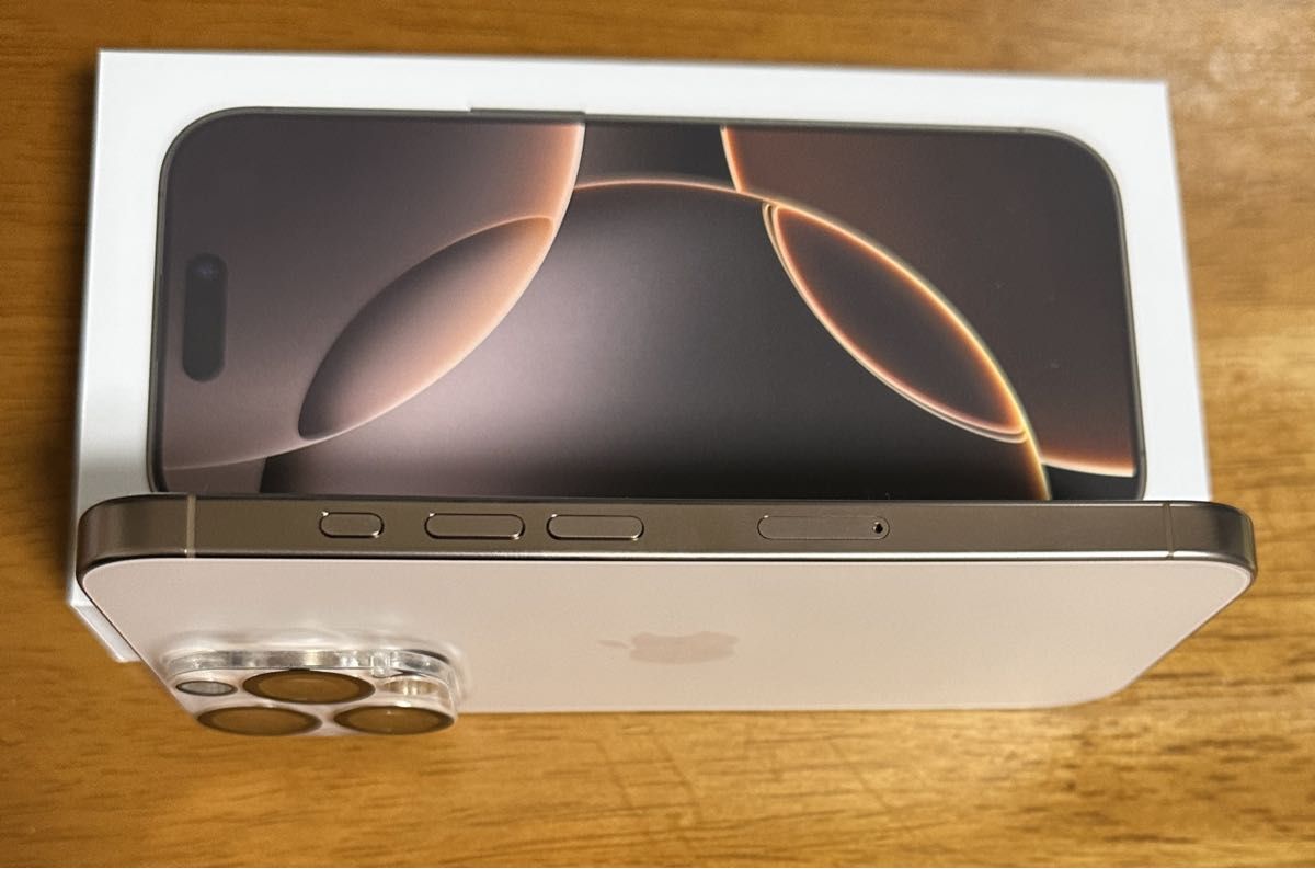 本日中最終値下げ iPhone 16 Pro デザートチタニウム 128GB 制限 本日中最終値下げ iPhone 16 Pro デザートチタニウム 128GB 制限