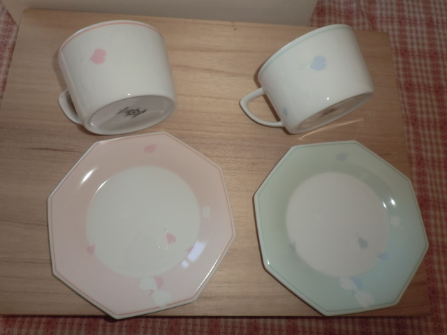 新品未使用★ノリタケ　Noritake MINT FIELD ミントフィールド★カップ＆ソーサー ペア 2客 　BoneChina_画像7