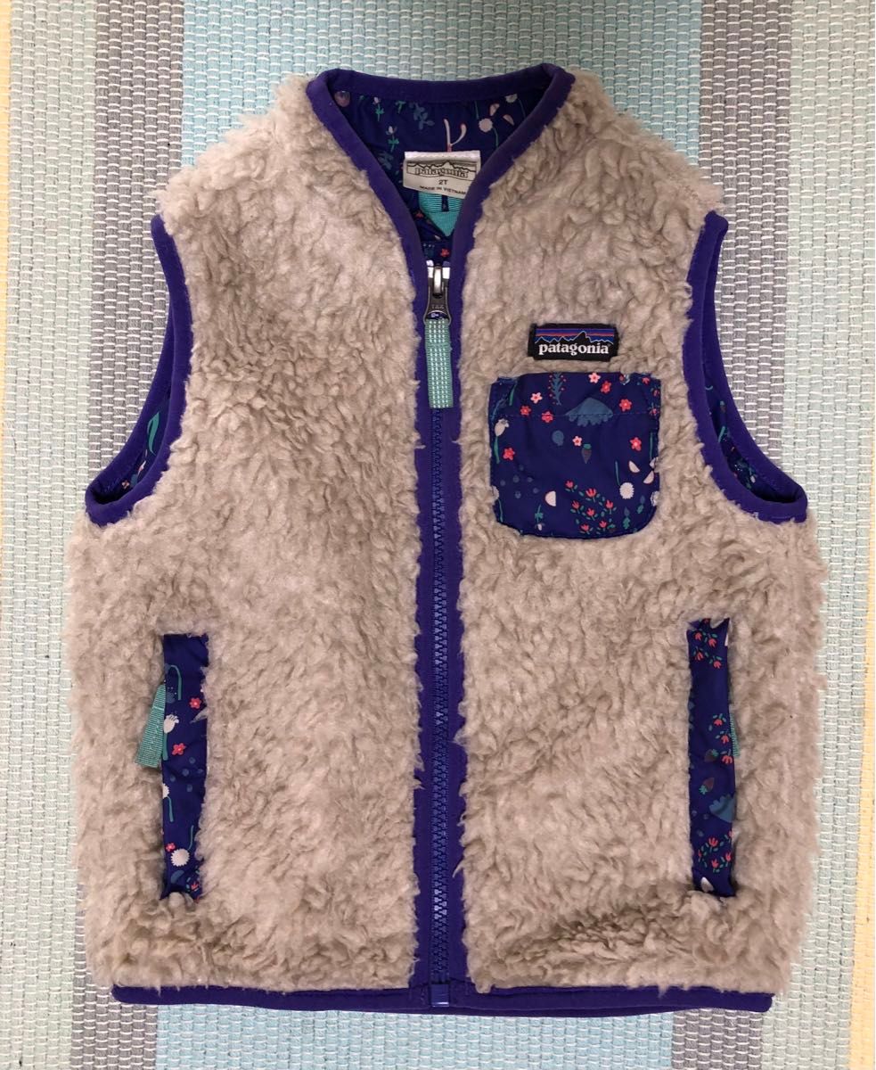 パタゴニア patagonia レトロX ベビー キッズ フリースベスト 2T パタゴニア patagonia レトロX ベビー キッズ フリースベスト 2T