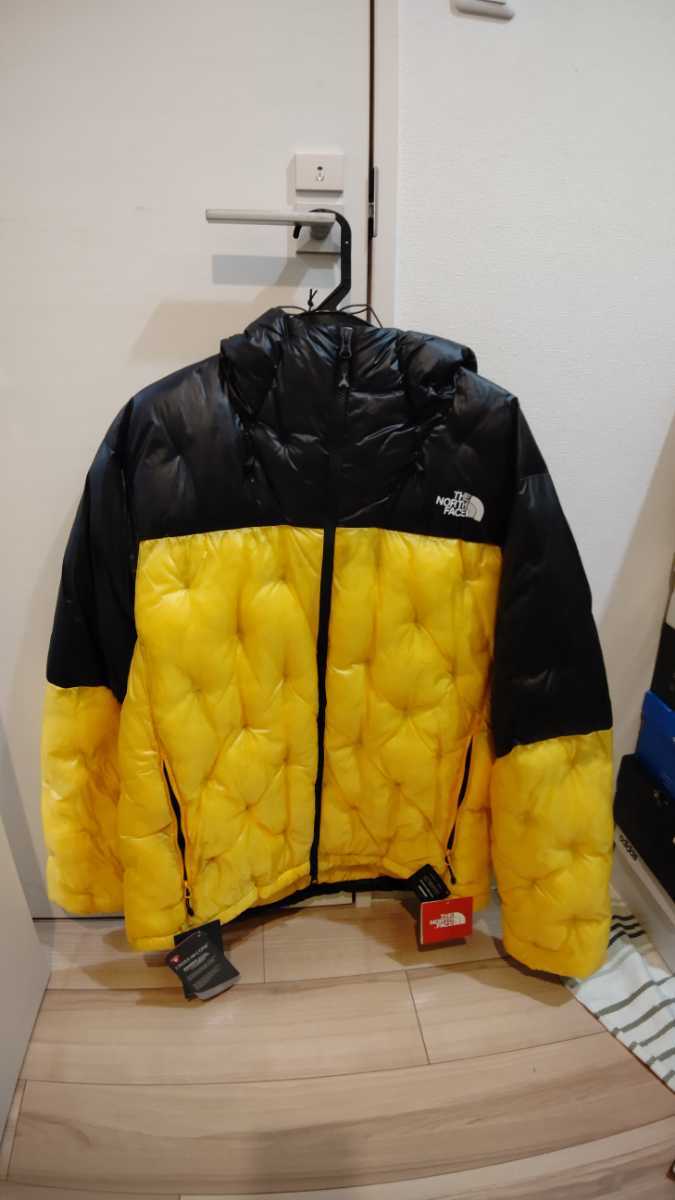 新品 未使用 ノースフェイス THE NORTH FACE ポラリス インサレーテッド フーディ Polaris Insulated Hoodie NY81902 TNF イエロー ダウン