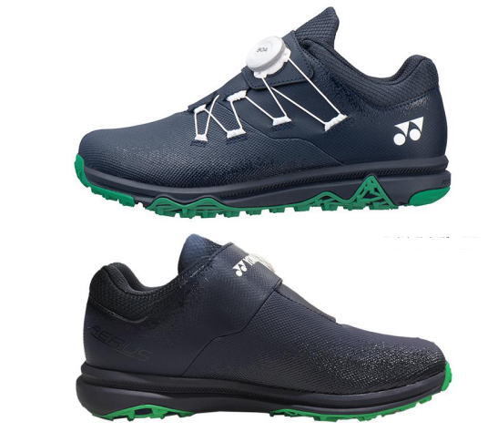 【限定1足】【新品】YONEX(ヨネックス)史上最軽量ゴルフシューズ【パワークッションエアラスメン】SHGAR4M ミッドナイトネイビー 26.5㎝