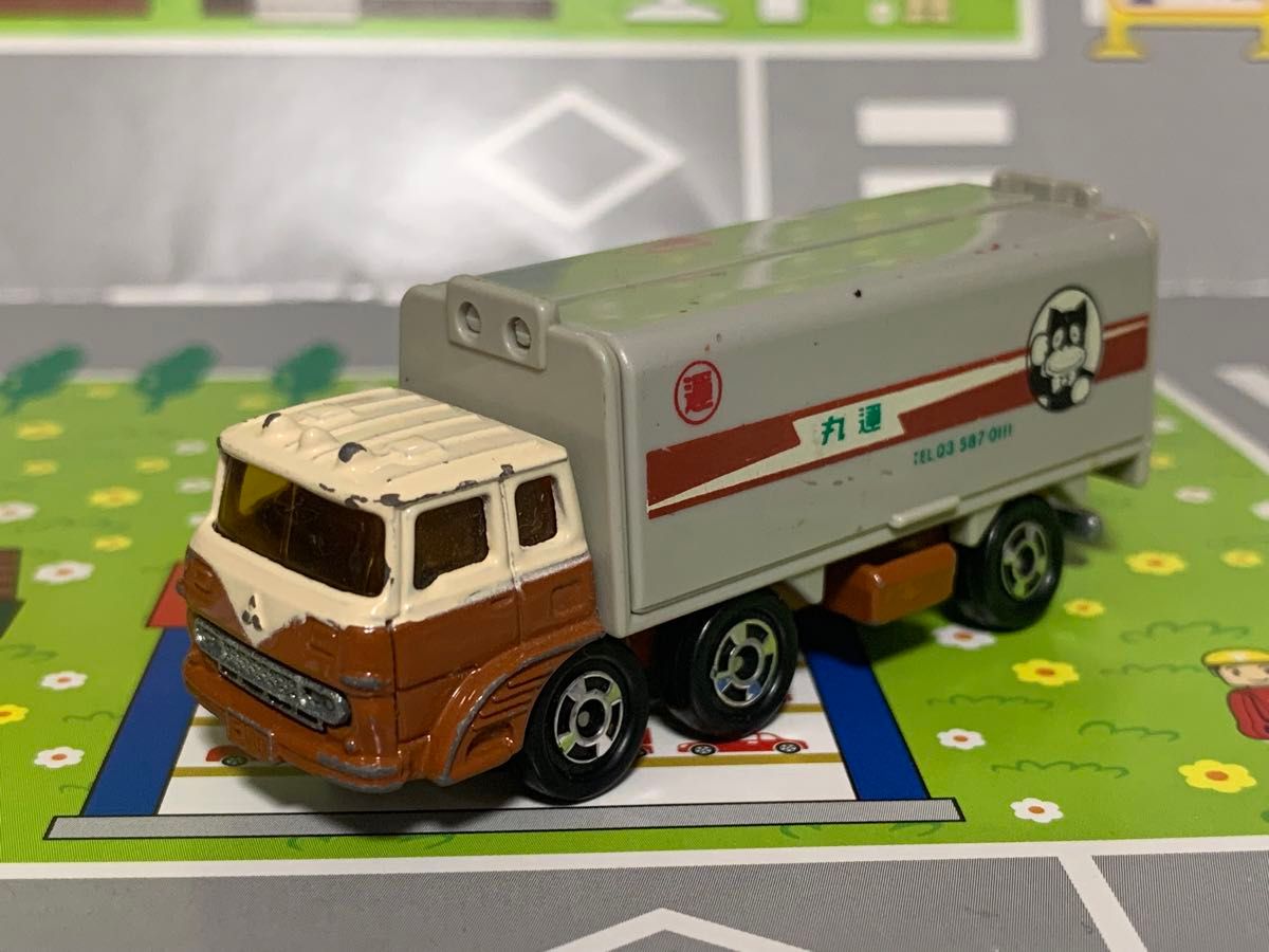 【超安い】 トミカ トラックフェア 三菱ふそう ウイングルーフトラック(丸運 商用車、公用車