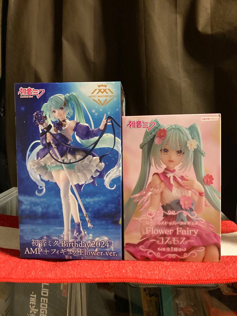 初音ミク　バースデー　コスモス　フィギュア　ヌードルストッパー２点セット