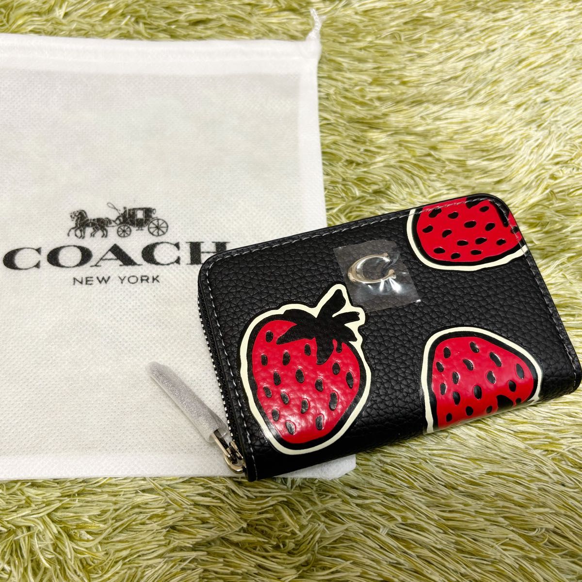 COACH ウォレット 財布 苺 いちご イチゴ コーチ コインケース COACH ウォレット 財布 苺 いちご イチゴ コーチ コインケース