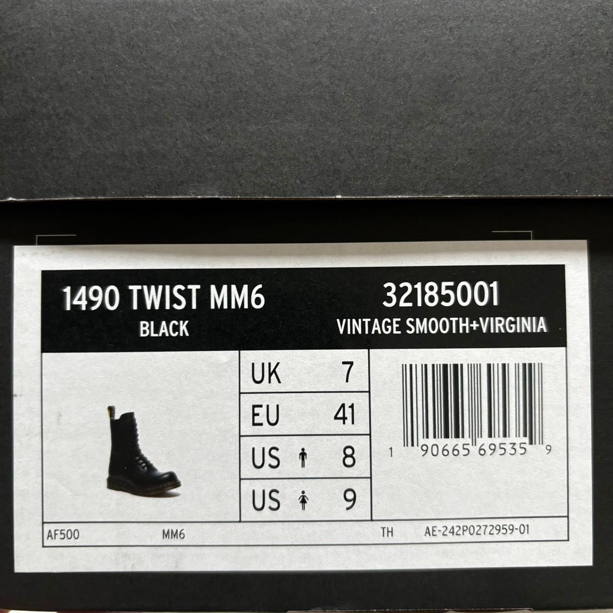 MM6 メゾンマルジェラ x Dr Martens ドクターマーチン ブーツ MM6 メゾンマルジェラ x Dr Martens ドクターマーチン ブーツ