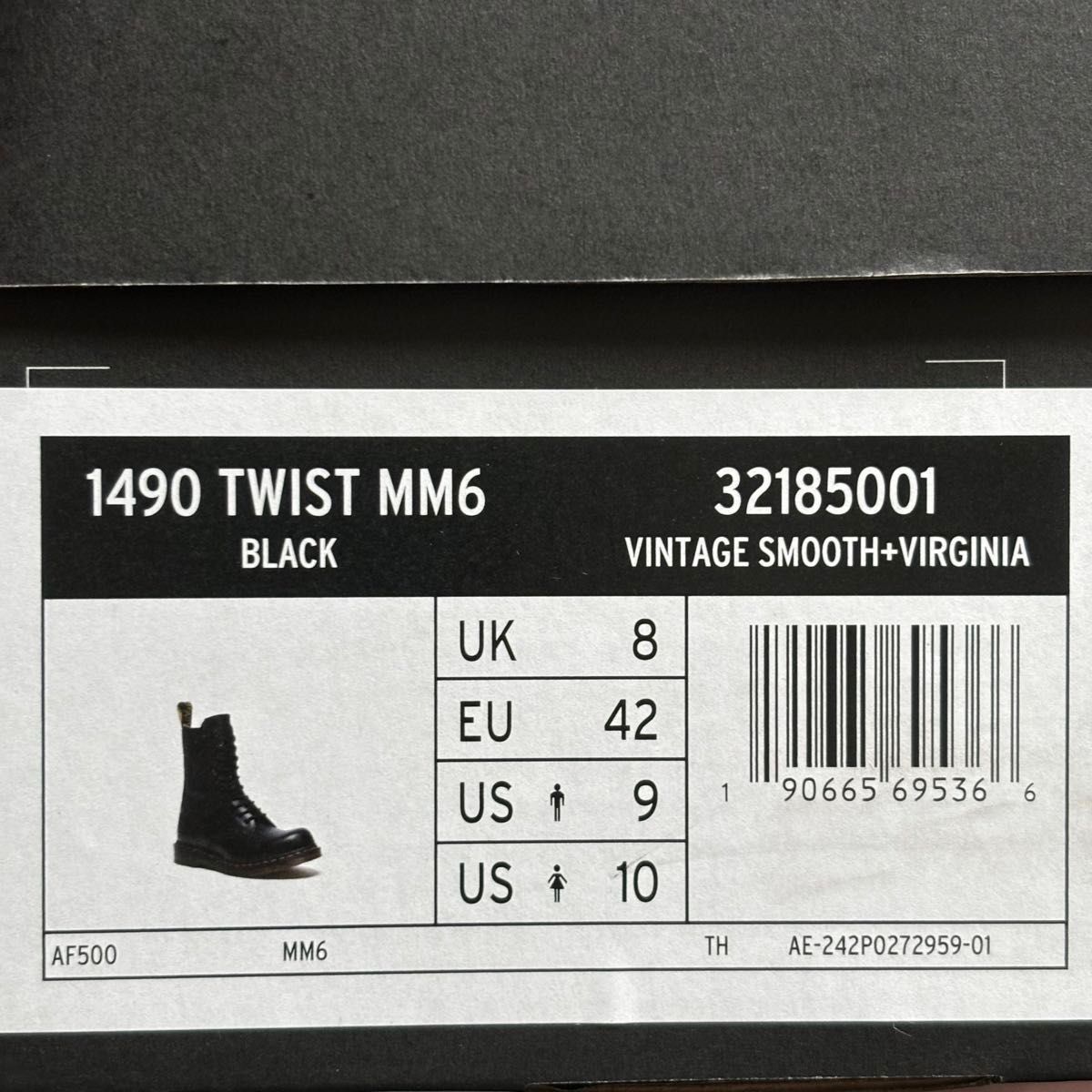 MM6 メゾンマルジェラ x Dr Martens ドクターマーチン ブーツ MM6 メゾンマルジェラ x Dr Martens ドクターマーチン ブーツ