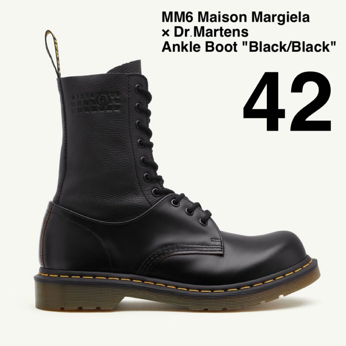 MM6 メゾンマルジェラ x Dr Martens ドクターマーチン ブーツ MM6 メゾンマルジェラ x Dr Martens ドクターマーチン ブーツ