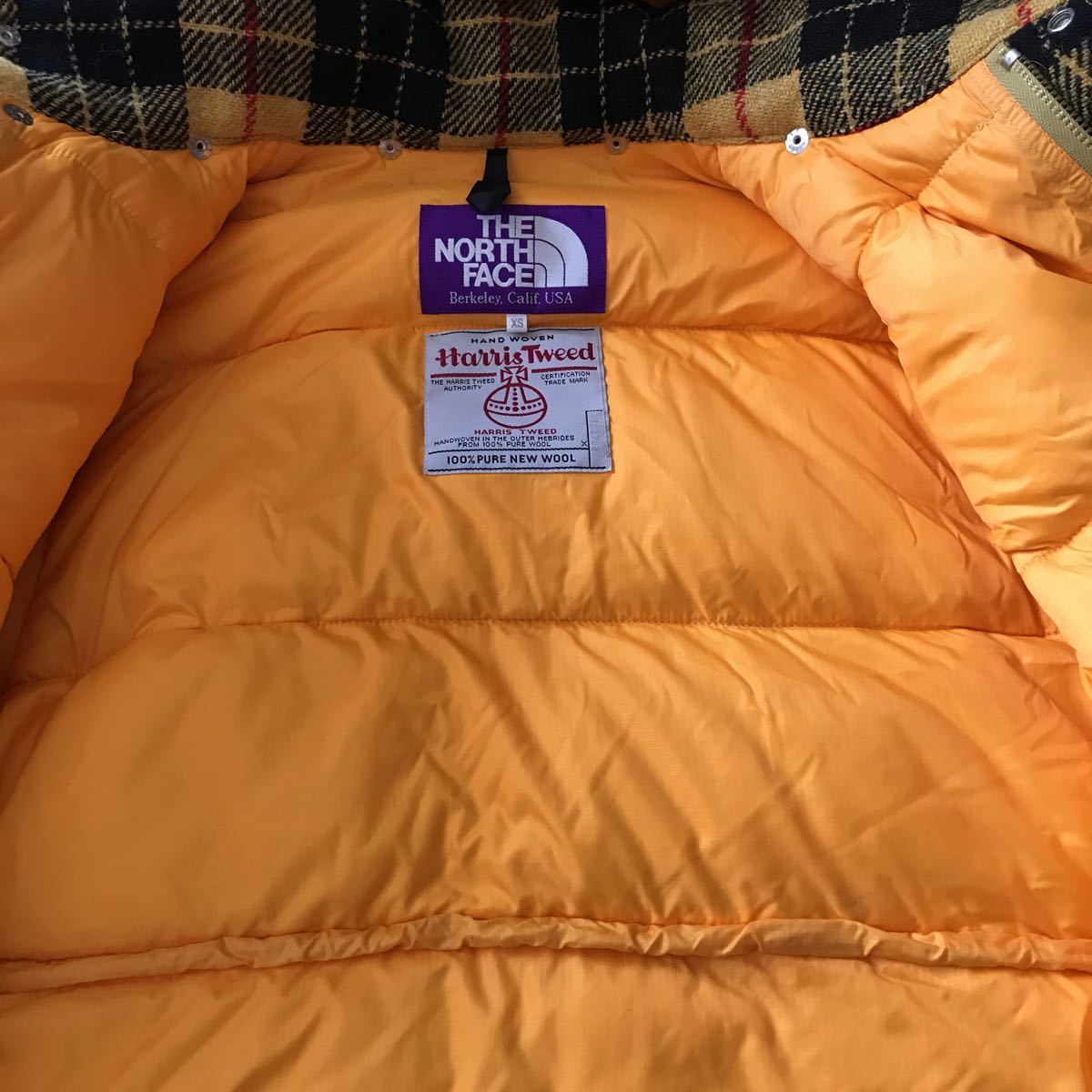 別注コラボ!THE NORTH FACE ×ハリスツィードウンルダウン 別注コラボ!THE NORTH FACE ×ハリスツィードウンルダウン