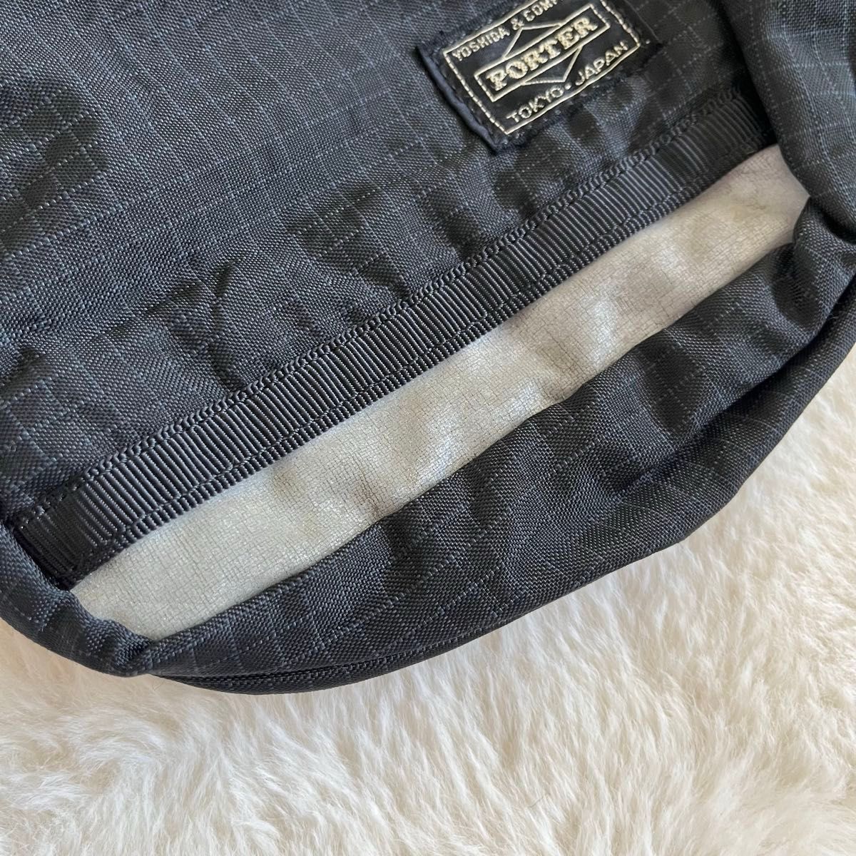 PORTER ポーター ショルダーバッグ サコッシュ ブラック 廃盤品