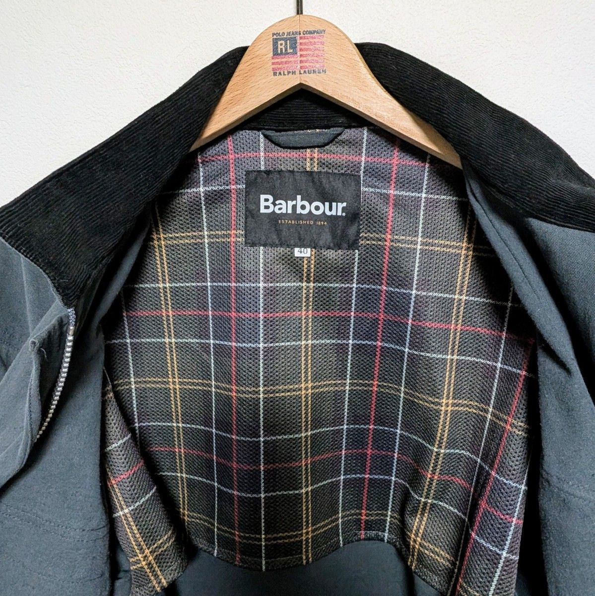 試着のみ Barbour ナノ・ユニバース別注 インターナショナル 試着のみ Barbour ナノ・ユニバース別注 インターナショナル