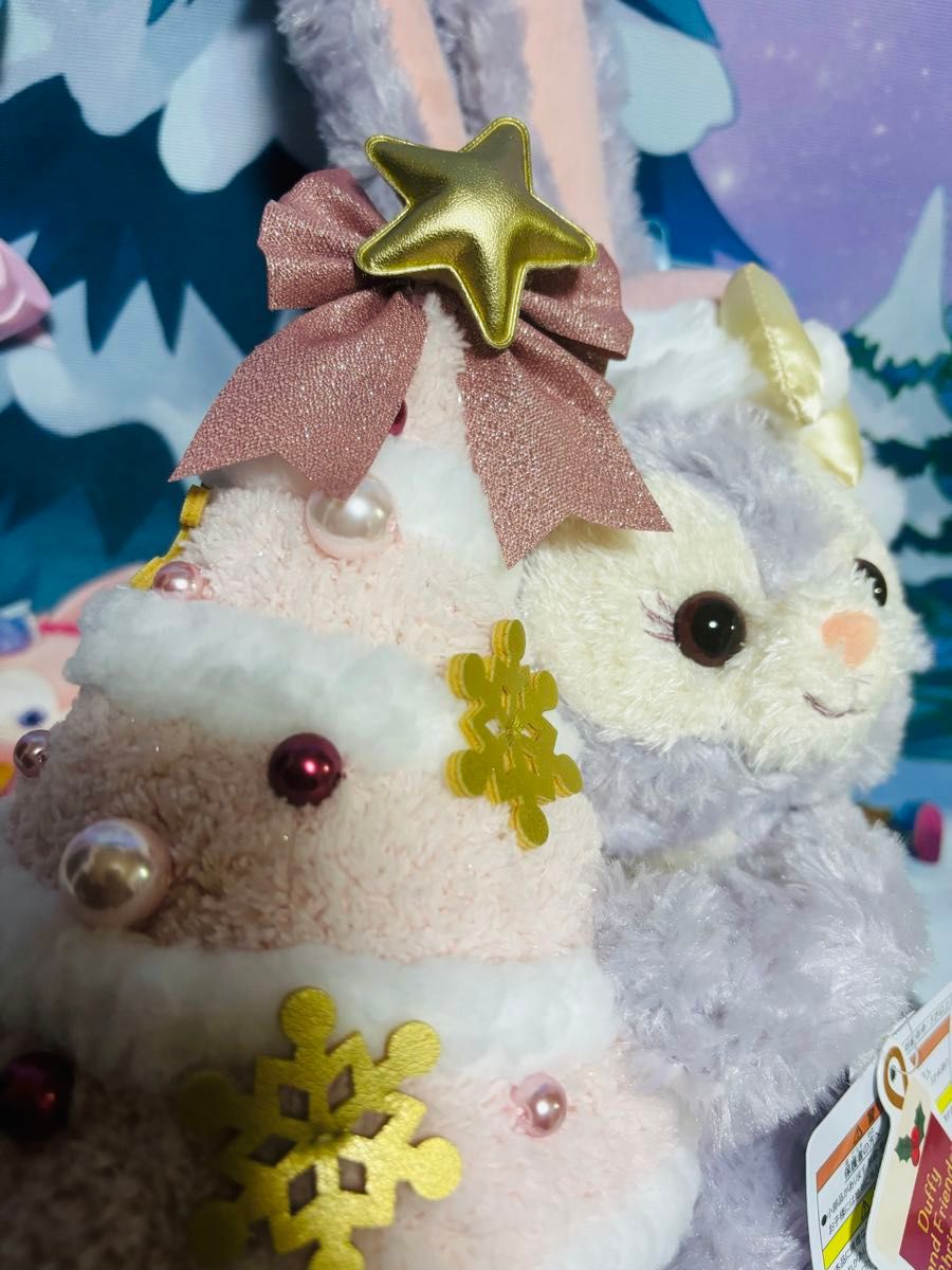 タグ付き ステラルー クリスマスツリー ぬいぐるみ ディズニー ステラルークリスマスツリー 新品タグ付き ぬいぐるみ