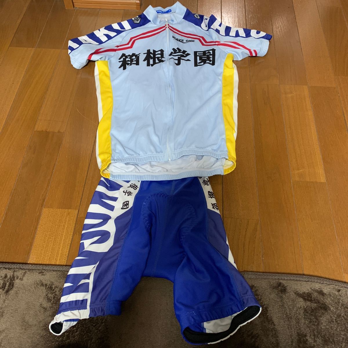 Paypayフリマ 弱虫ペダル 公式ジャージ 箱根学園 箱学 荒北 Mサイズ