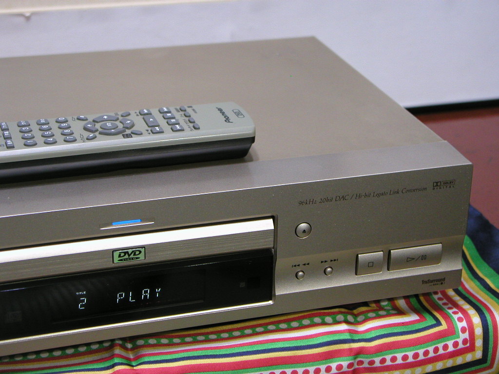 Yahoo!オークション - パイオニア DV-505 DVD・CDプレーヤー Yahoo!オークション - パイオニア DV-505 DVD・CDプレーヤー