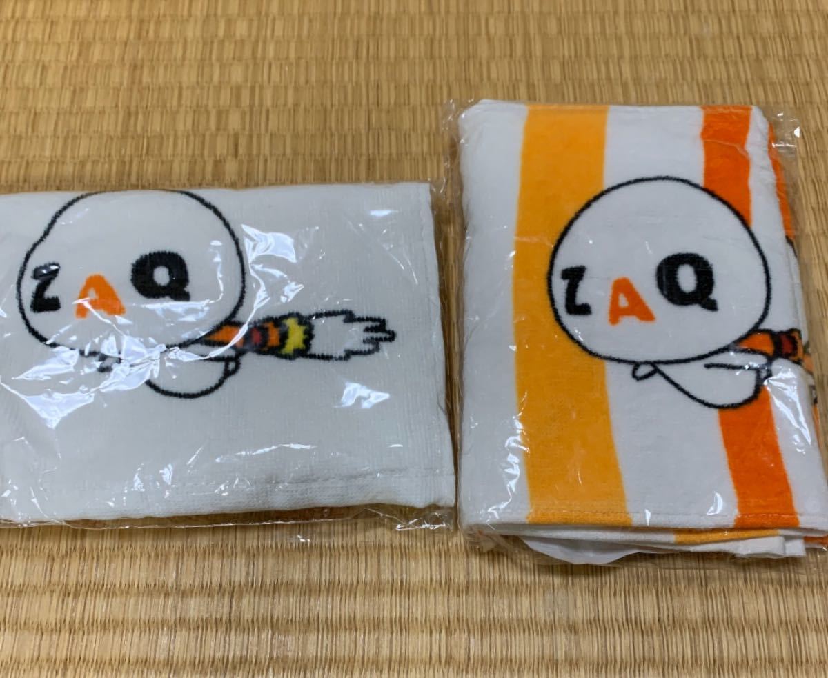 ざっくぅ マフラータオル 2種2枚セット ZAQ J COM ケーブル ざっくぅ マフラータオル 2種2枚セット ZAQ J COM ケーブル