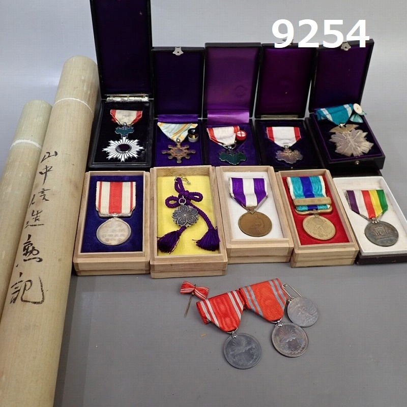 ■FK-9254◆当時物　勲章　勲旗　まとめ売り/金鵄勲章　単元旭日　20241129