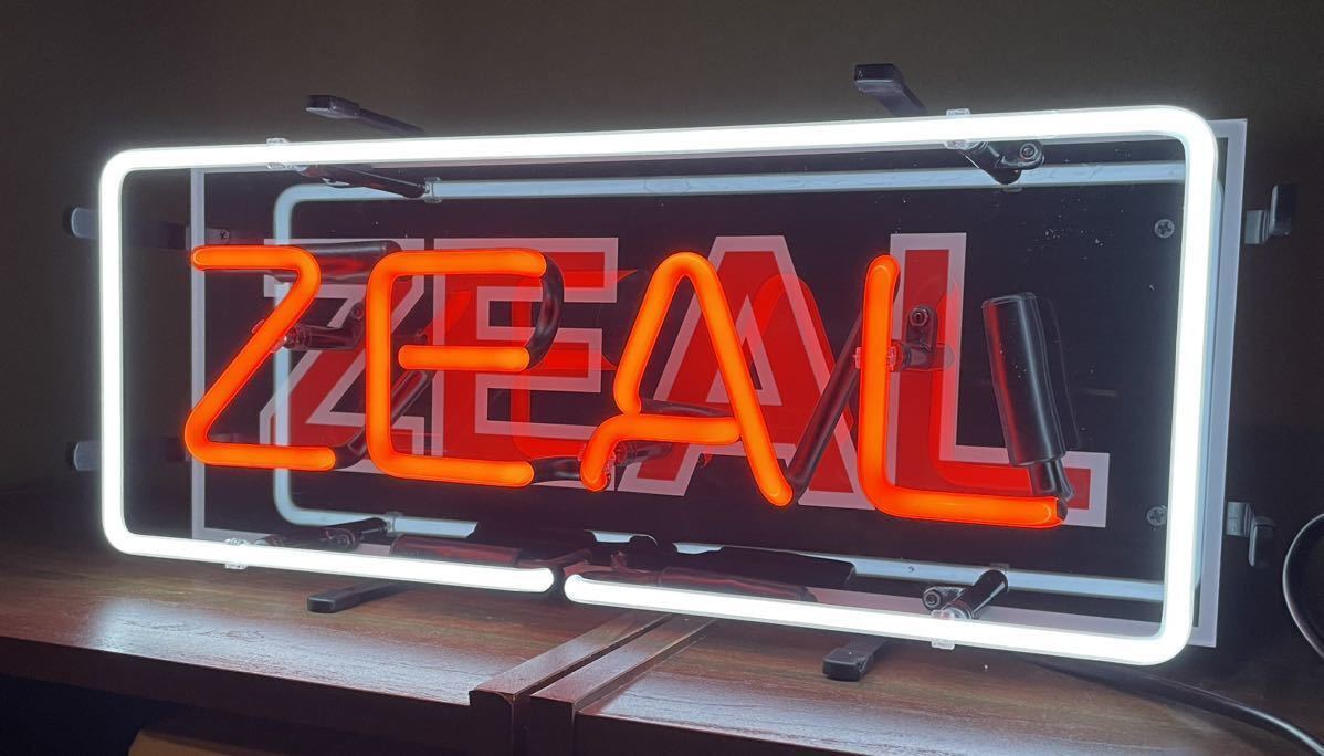 ZEAL ズイール ネオン 看板 へドン Heddon 照明オールド ルアー ZEAL ズイール ネオン 看板 へドン Heddon 照明オールド ルアー