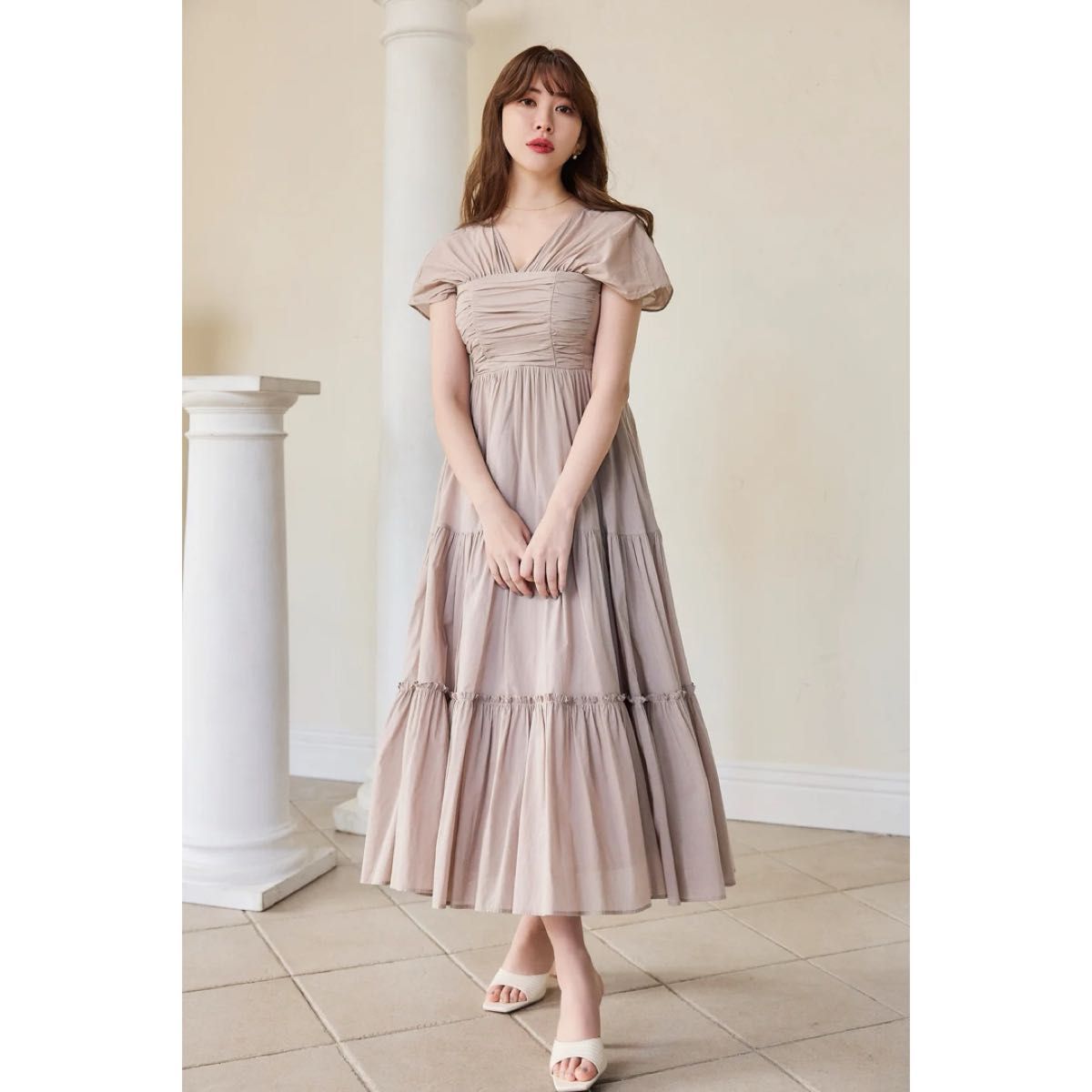 herlipto days of sunshine dress 新色 rose petale ワンピース herlipto days of sunshine dress 新色 rose petale ワンピース
