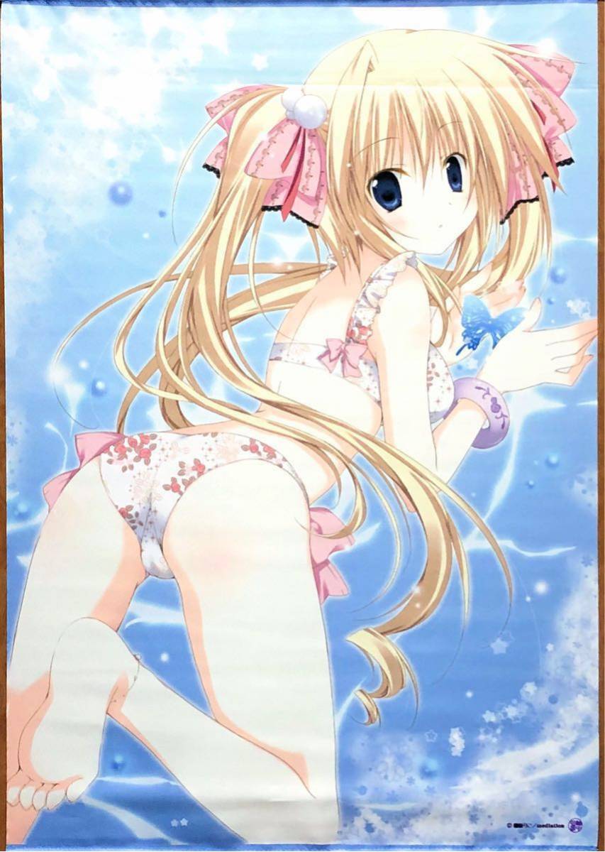 ヤフオク 梱枝りこイラスト 金髪碧眼 水着美少女 B2タペス ヤフオク 梱枝りこイラスト 金髪碧眼 水着美少女 B2タペス