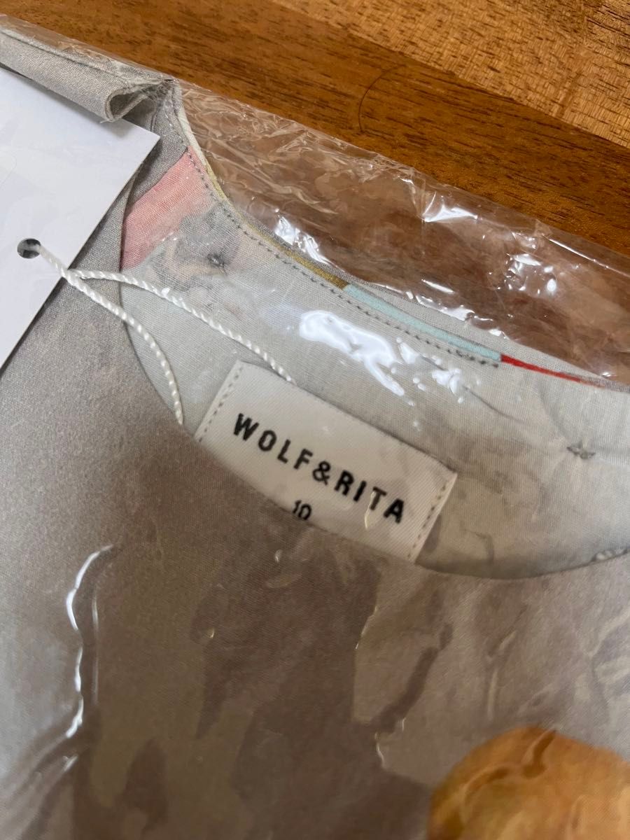 新品・未使用】wolf&rita ワンピースウルフアンドリタ 10Y 新品・未使用】wolf&rita ワンピースウルフアンドリタ 10Y