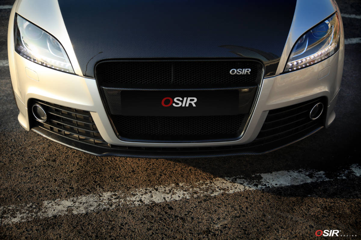 SALE ** Audi TTS 8J for OSIR made FCS TTS-S front spoiler real carbon made **