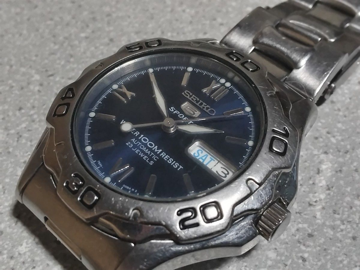 セイコー 5スポーツ(7S36-00A0) ブルーダイアル SEIKO 5 SPORTS セイコー 5スポーツ(7S36-00A0) ブルーダイアル SEIKO 5 SPORTS