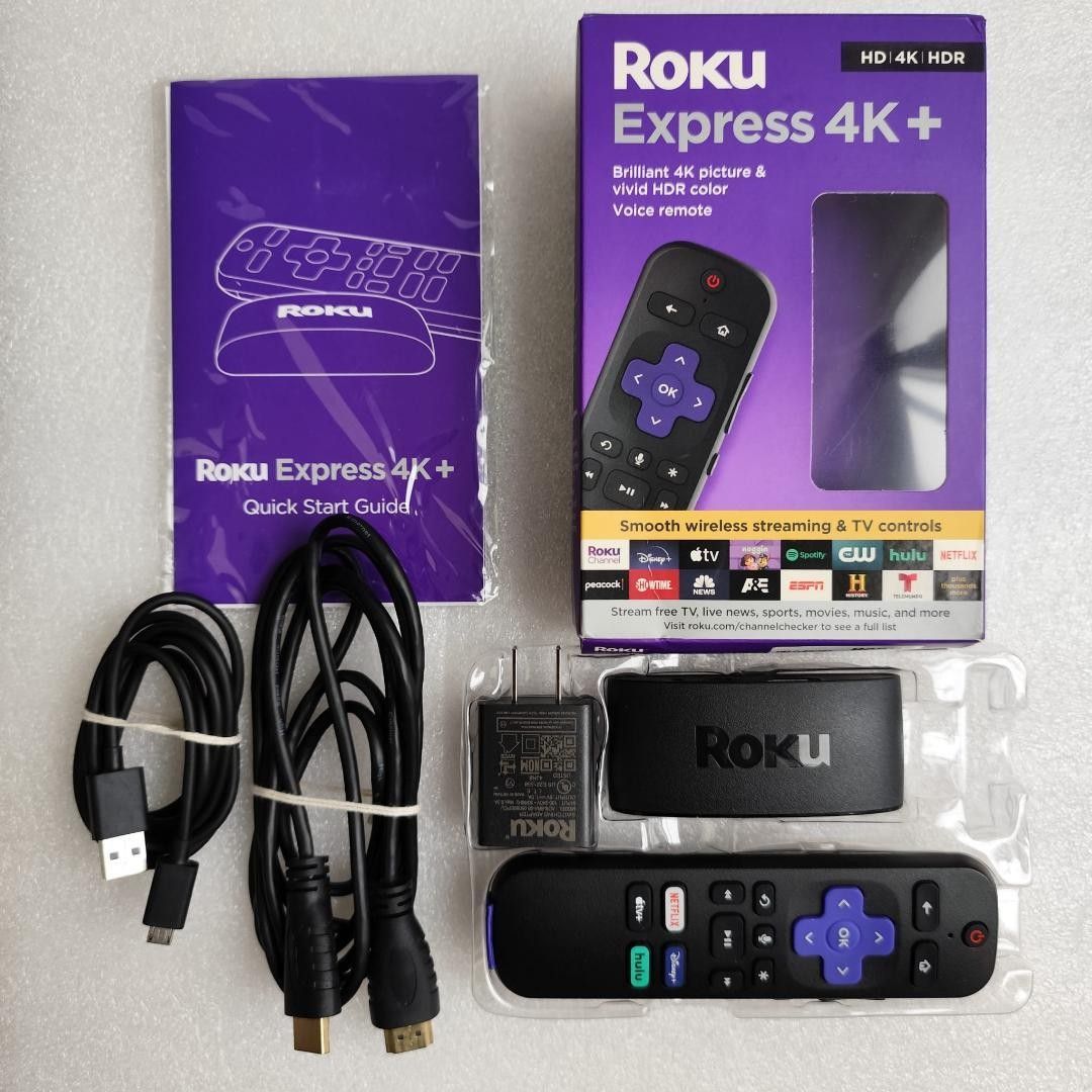 Roku Express 4K+ ロクエックスプレスストリーミングスティック