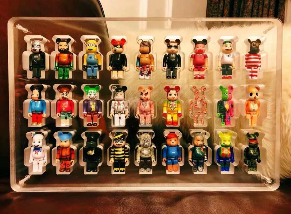 Be@rbrick 100% ディスプレイ アクリル ブリスターボード 展示 Be@rbrick 100% ディスプレイ アクリル ブリスターボード 展示