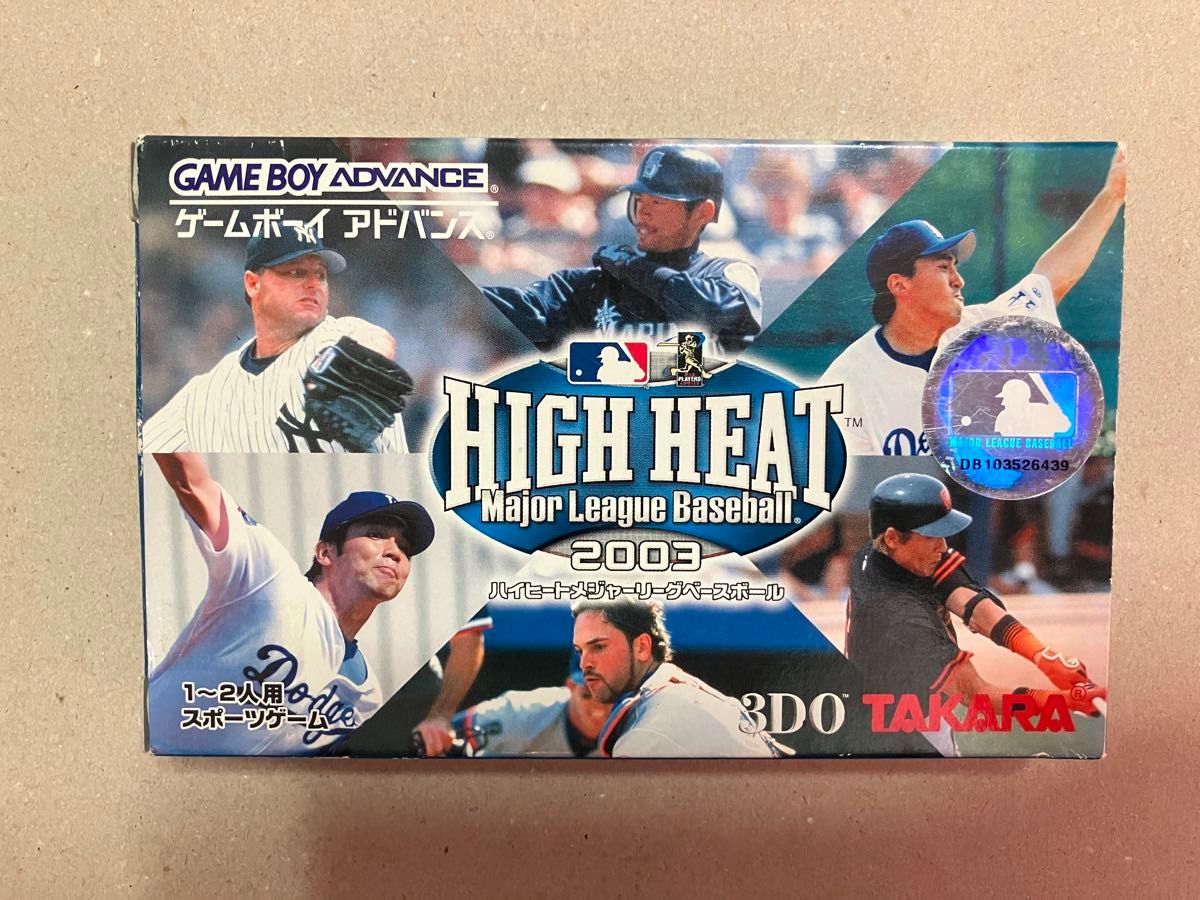 GBA】ハイヒートメジャーリーグベースボール2003【激レア GBA】ハイヒートメジャーリーグベースボール2003【激レア