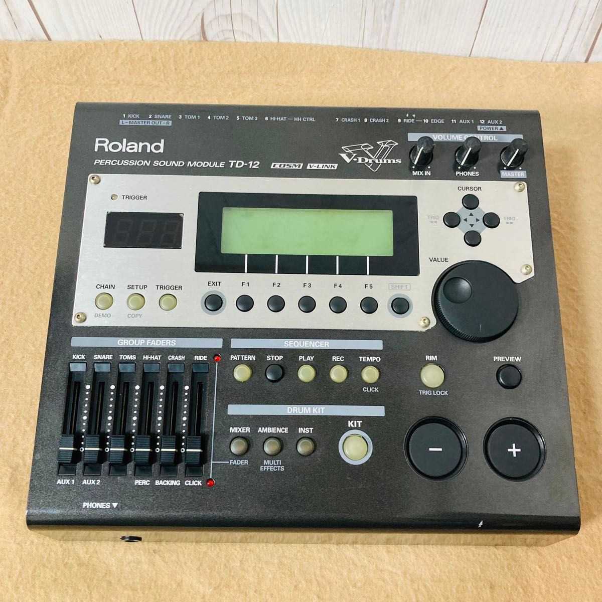 Roland TD-12 V-Drums 電源モジュール ジャンク 電子ドラム Roland TD-12 V-Drums 電源モジュール ジャンク 電子ドラム