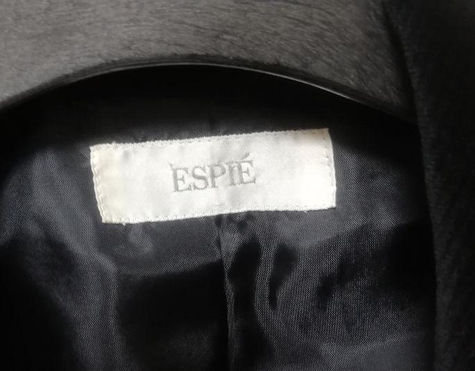 エスピエ（ESPIE） ジャケット サイズ38 黒 光沢 ダブル イトキン【送料無料】