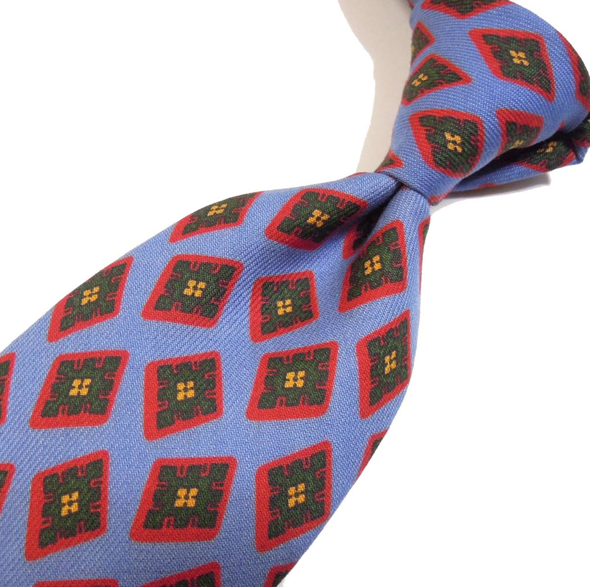  новый товар обычная цена 23,100 иен Nicky /ni ключ шерсть Club мелкий рисунок рисунок галстук лиловый -тактный lasbrugo покупка Италия производства 