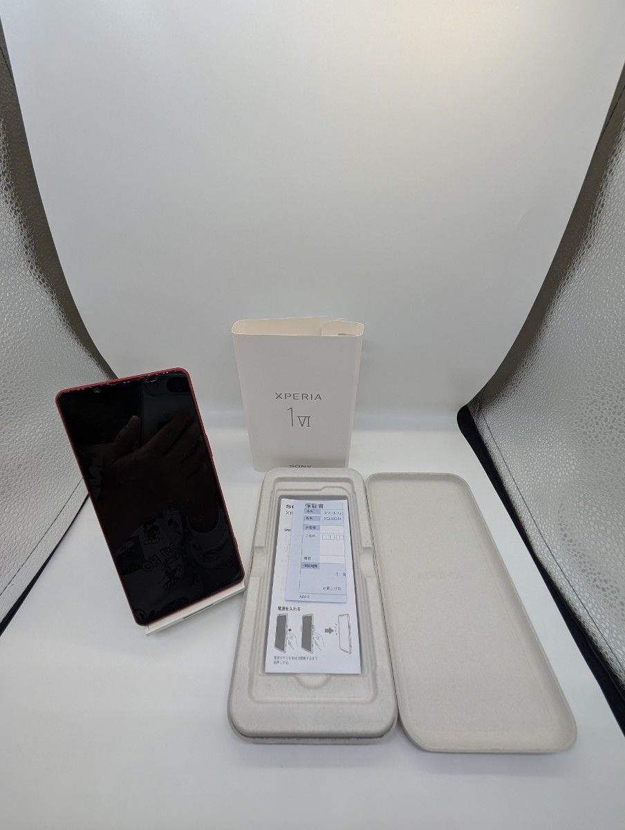 新品同様】SONY XPERIA 1Ⅵ SIMフリー スカーレット 12GB/512GB 新品同様】SONY XPERIA 1Ⅵ SIMフリー スカーレット 12GB/512GB