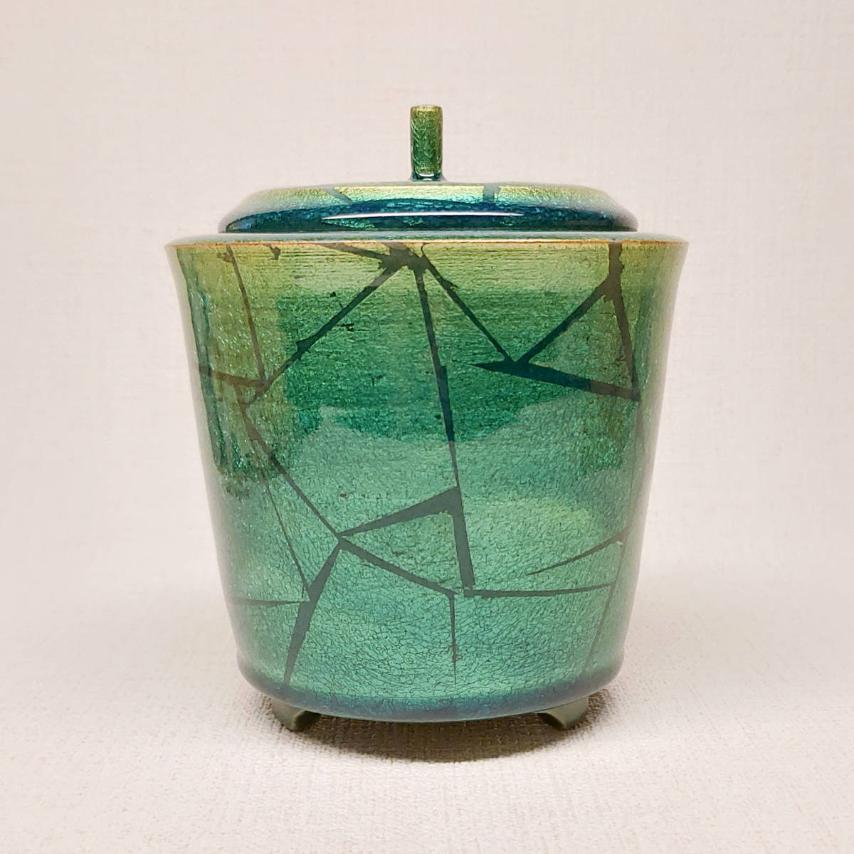 小野珀子 釉裏金彩香爐 真作保証 | normanhubbard.com