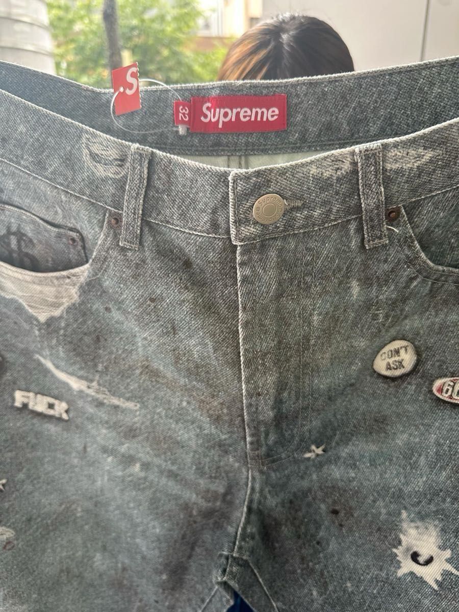 Supreme HJR Trompe Loeil Loose Fit Jean Supreme HJR Trompe Loeil Loose Fit Jean