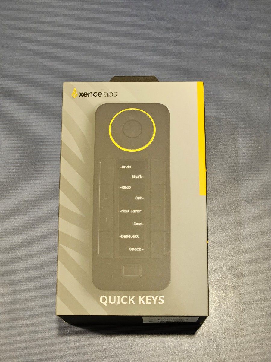 xencelabs クイッキーズ Quick Keys K02-A-DM 左手デバイス xencelabs クイッキーズ Quick Keys K02-A-DM 左手デバイス