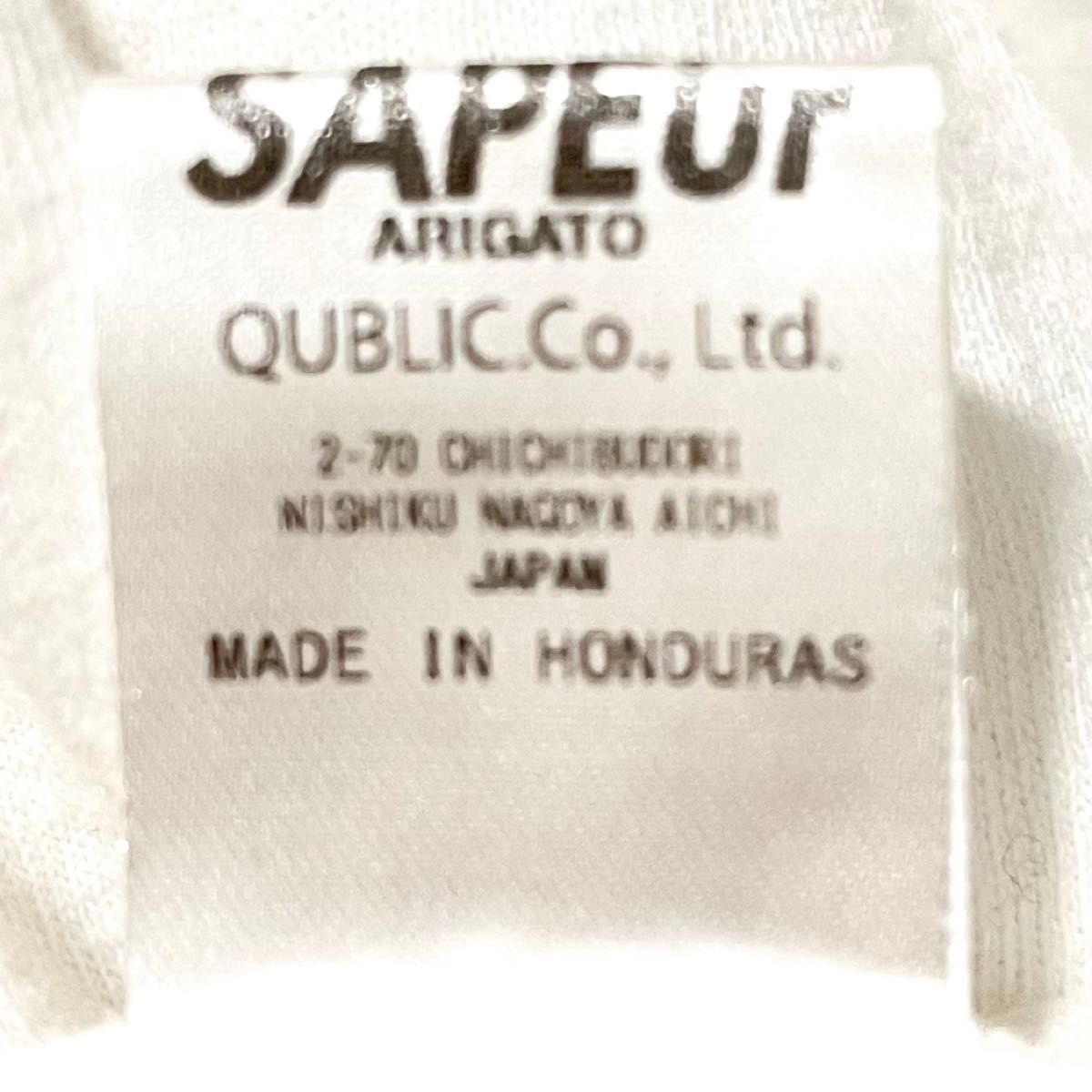 SAPEur サプール ロゴTシャツ ロンT 白 ホワイト 2XL XXL|Yahoo SAPEur サプール ロゴTシャツ ロンT 白 ホワイト 2XL XXL|Yahoo