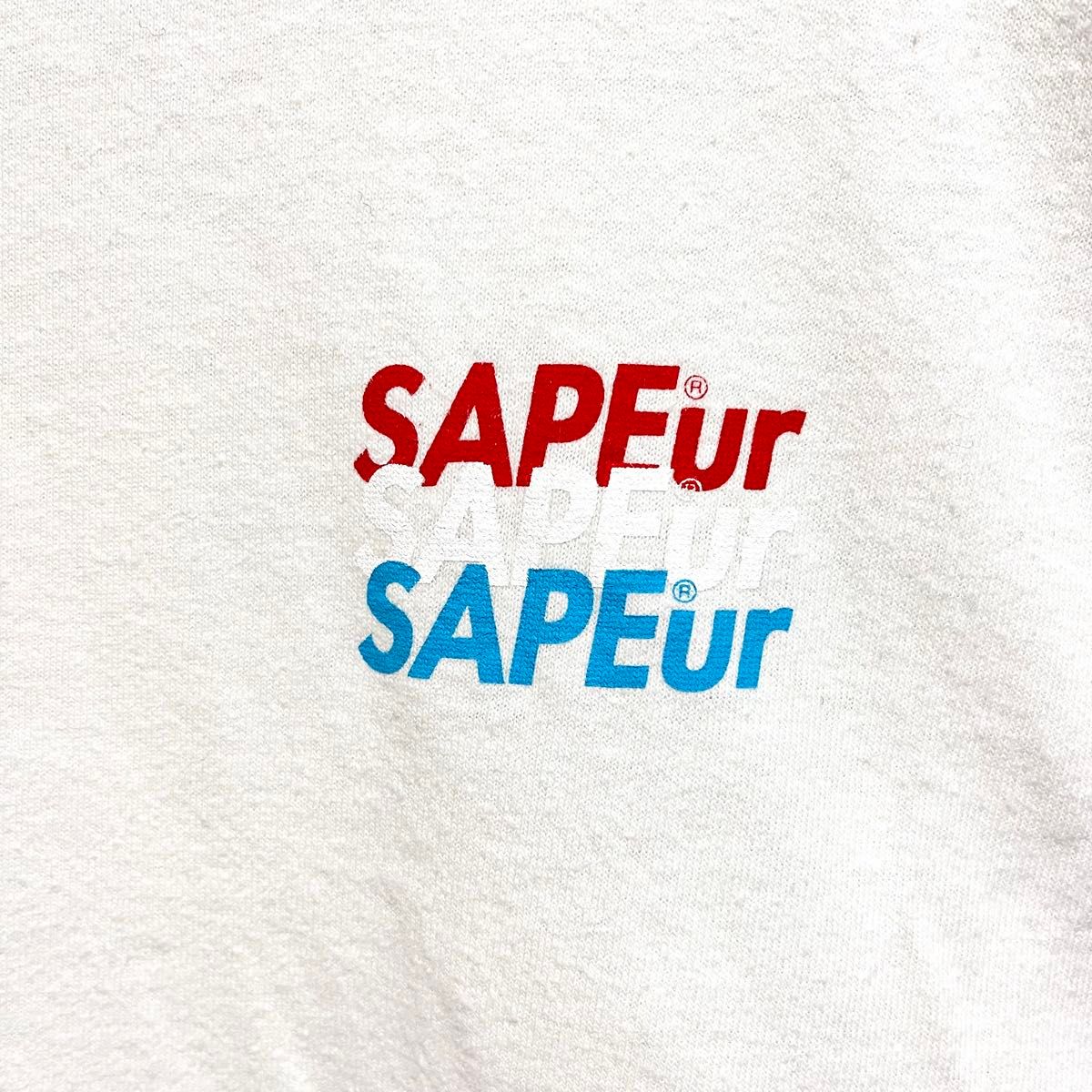 SAPEur サプール ロゴTシャツ ロンT 白 ホワイト 2XL XXL|Yahoo SAPEur サプール ロゴTシャツ ロンT 白 ホワイト 2XL XXL|Yahoo
