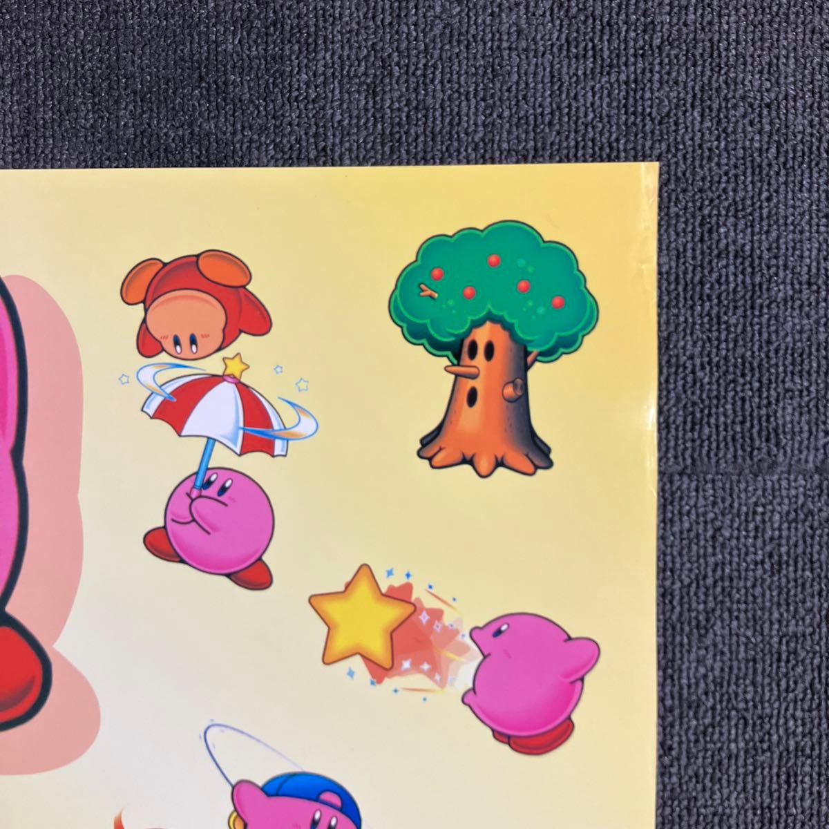 星のカービィ スーパーデラックス』非売品ポスター 任天堂 星のカービィ スーパーデラックス』非売品ポスター 任天堂