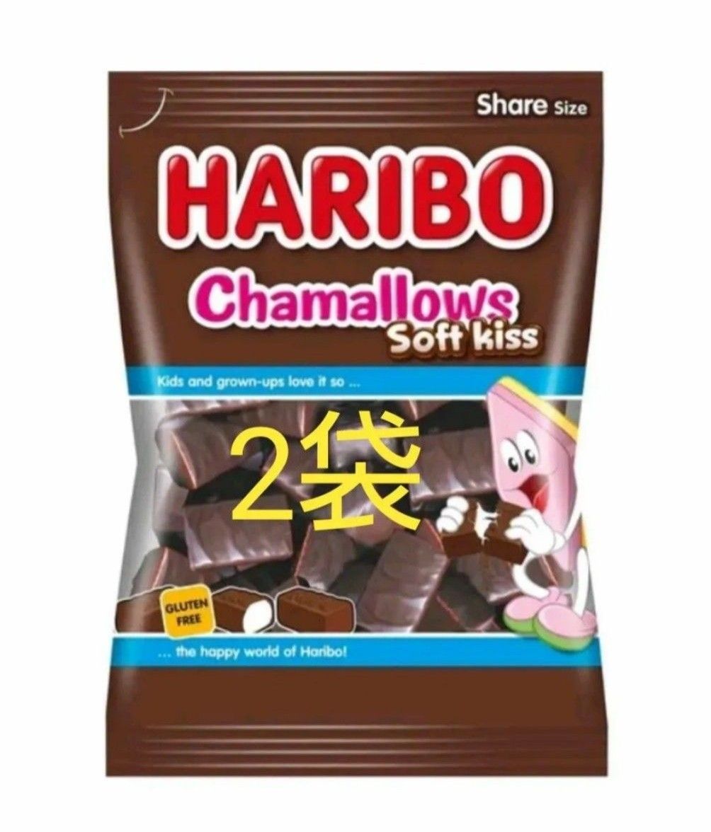HARIBO ハリボー チョコマシュマロ チャマローズ 200g 大容量 HARIBO ハリボー チョコマシュマロ チャマローズ 200g 大容量