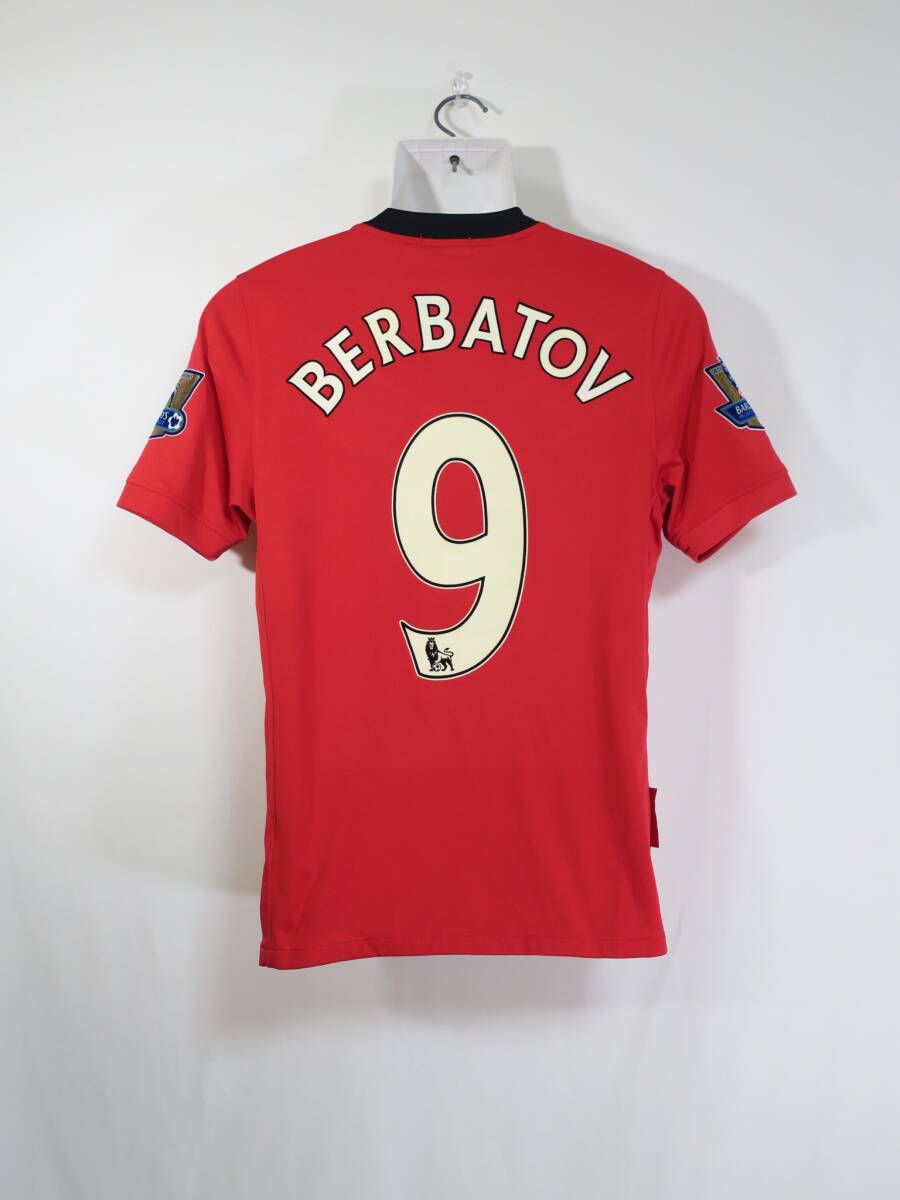 マンチェスター・ユナイテッド ベルバトフ 09-10 ホーム ユニフォーム S ナイキ NIKE Manchester United サッカー シャツ