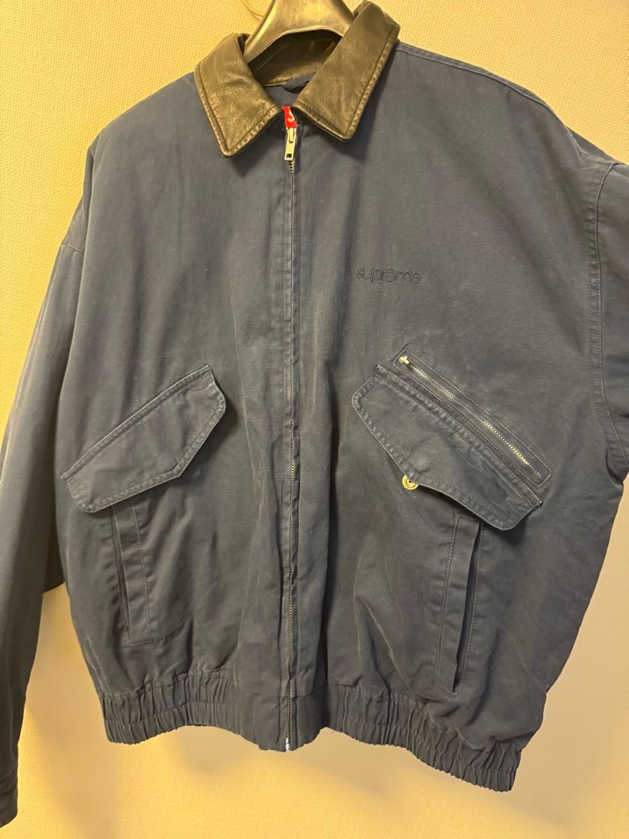 Supreme Leather Collar Utility Jacket M|Yahoo!フリマ(旧 Supreme Leather Collar Utility Jacket M|Yahoo!フリマ(旧