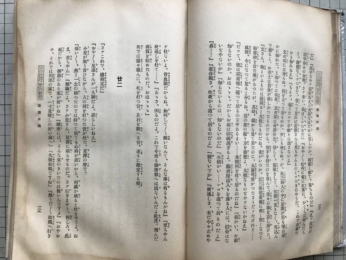 『水蔭叢書』江見水蔭 博文館 1910年刊 ※小説家・翻訳家・編集者・冒険家 女房殺し・新潮来曲・地底の人・紙子くらべ・悪道路 他 05092_画像6