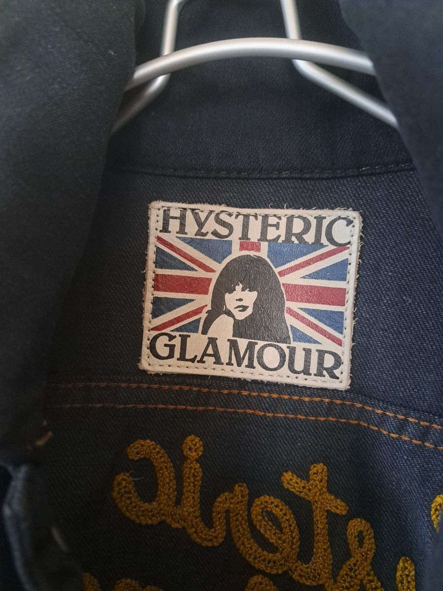 ■超美品■ HYSTERIC GLAMOUR ヒステリックグラマー Ｇジャン ストレッチ デニムジャケット ミリタリー SS S