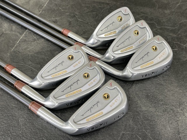 【楽ギフ_包装】 本間ゴルフ HONMA アイアン 69468 / ゴルフクラブ M-40 CARBON TITANIUM NEW 6本 6-9.11.S レディース LB-606 アイアン