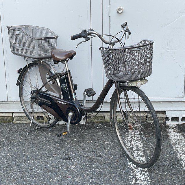 ジャンク Panasonic パナソニック ViVi DX 電動アシスト自転車 BE-END634T2 26インチ 鍵なし バッテリー残量無し 手渡し歓迎 / 69487