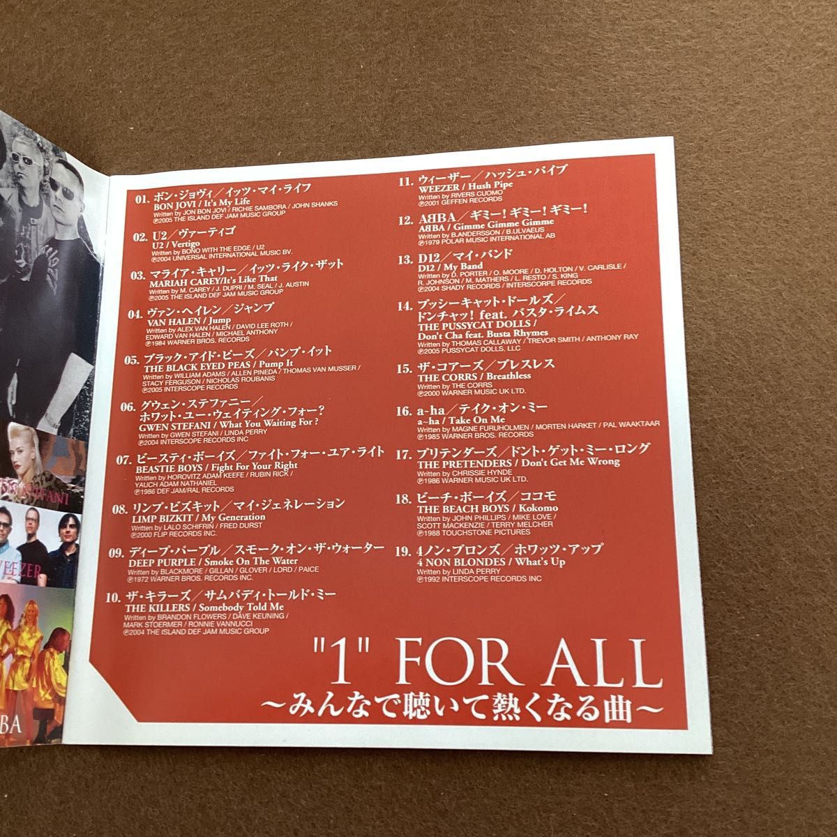 国内盤2枚組CD 1one 洋楽オムニバス ボン・ジョヴィ u2 ヴァン 国内盤2枚組CD 1one 洋楽オムニバス ボン・ジョヴィ u2 ヴァン