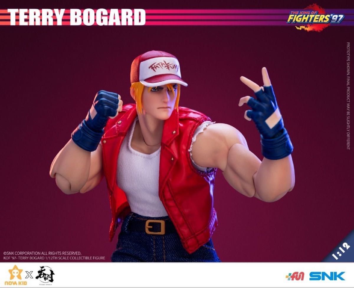 Tunshi studioキングオブファイターズ テリーボガード1/12 Terry Tunshi studioキングオブファイターズ テリーボガード1/12 Terry