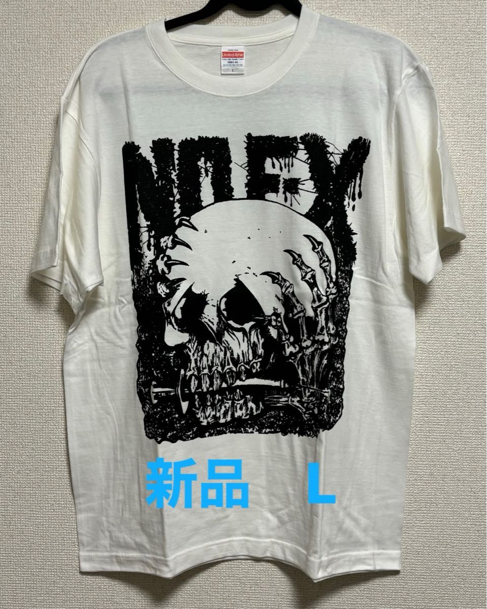 新品 NOFX ファイナルツアーTシャツ Lサイズ ホワイト 新品 NOFX ファイナルツアーTシャツ Lサイズ ホワイト 半袖